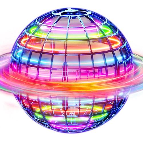 Ivtivfu flying orb ball blue - orb, (blue