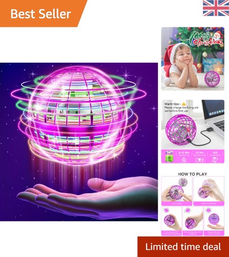 Hand controlled flying orb - flying,