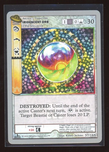 Iridescent orb metazoo holo - iridescent,
