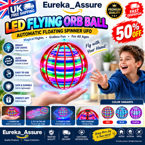Led flying orb ball - flying,