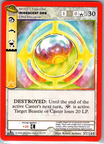 2022 iridescent orb 165 ufo - iridescent,